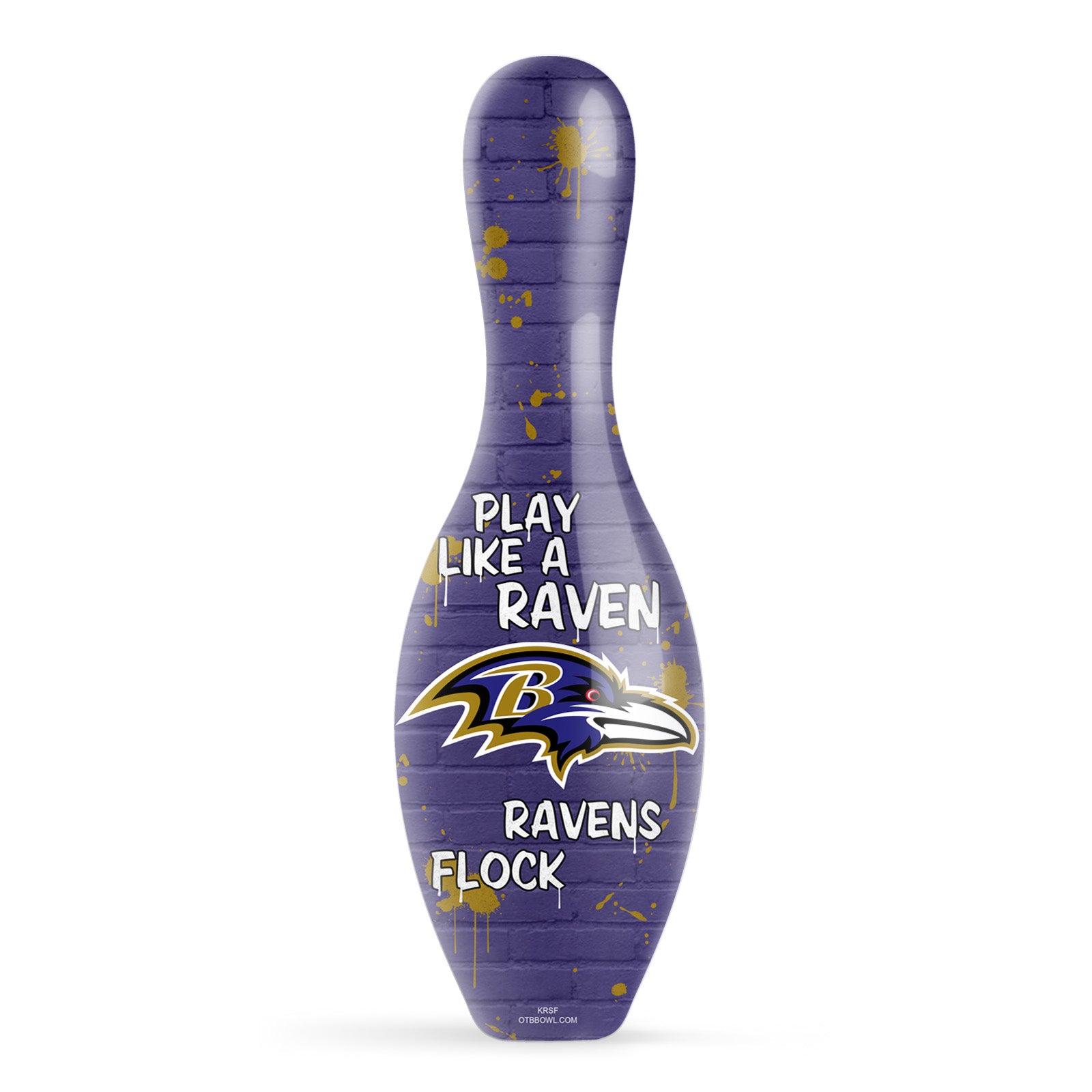 Baltimore Ravens Graffiti Pin