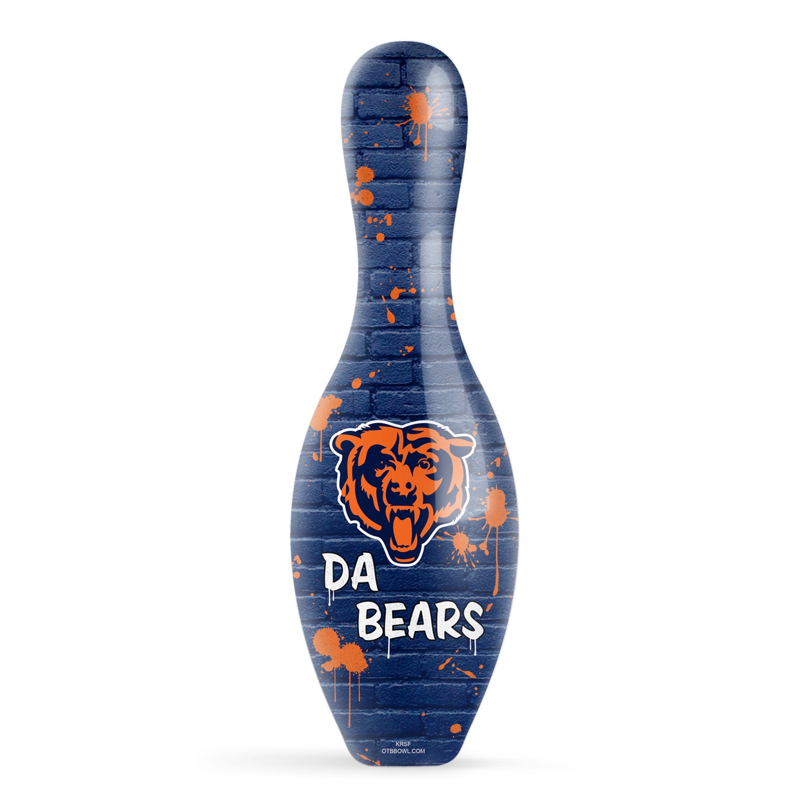 Chicago Bears Graffiti Pin