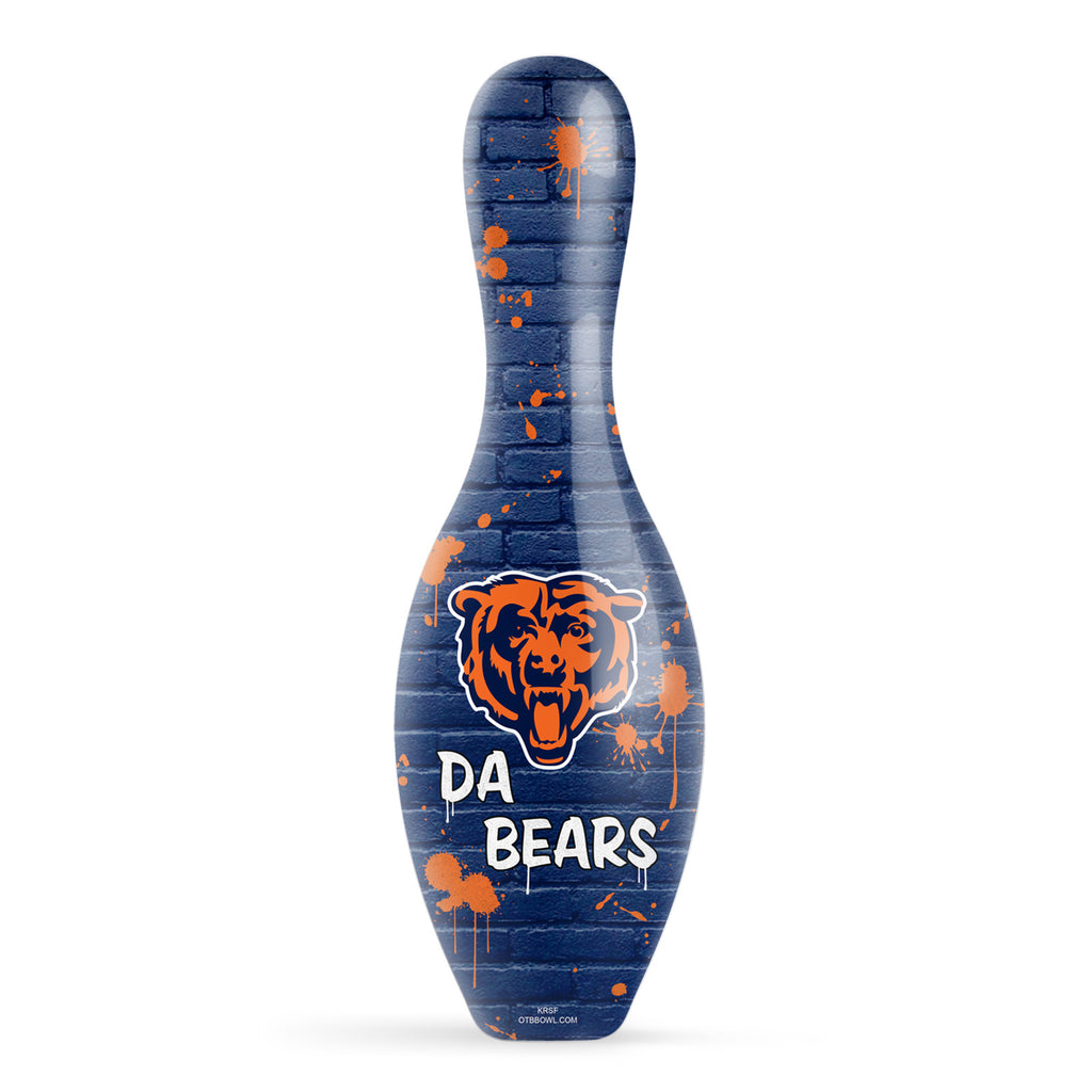 Chicago Bears Graffiti Pin