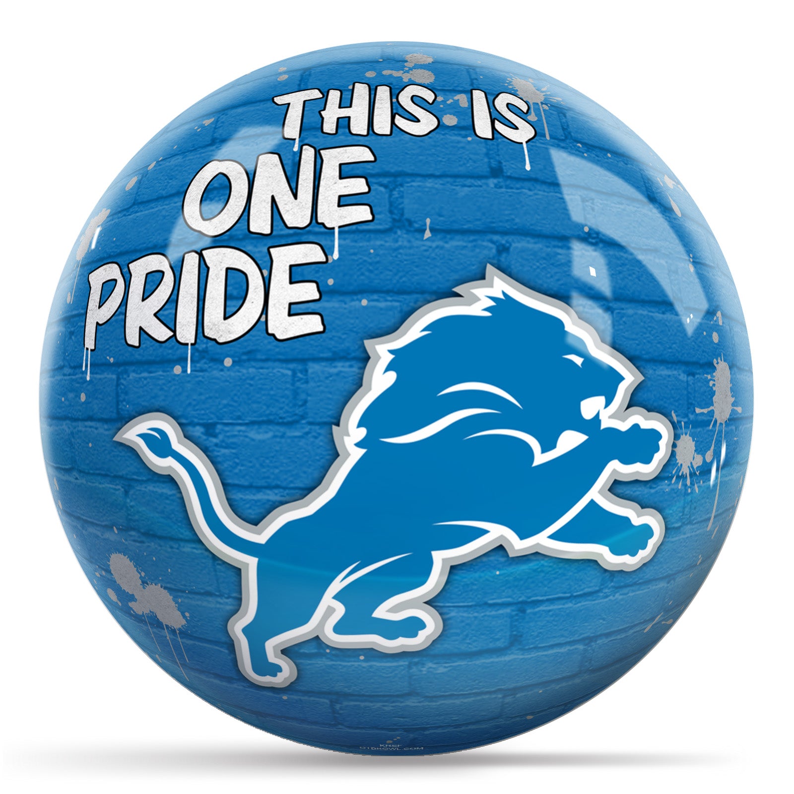 Detroit Lions Graffiti
