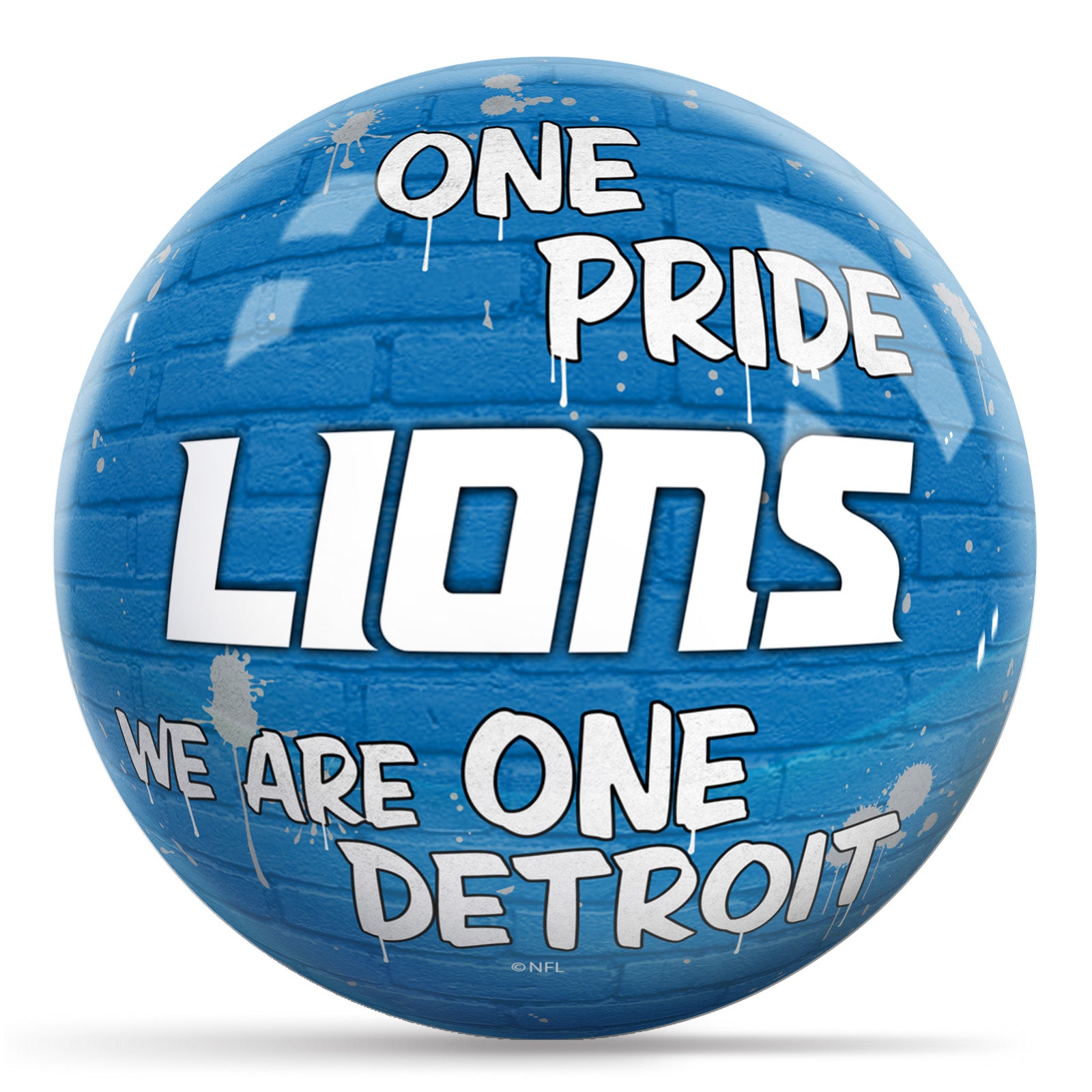 Detroit Lions Graffiti