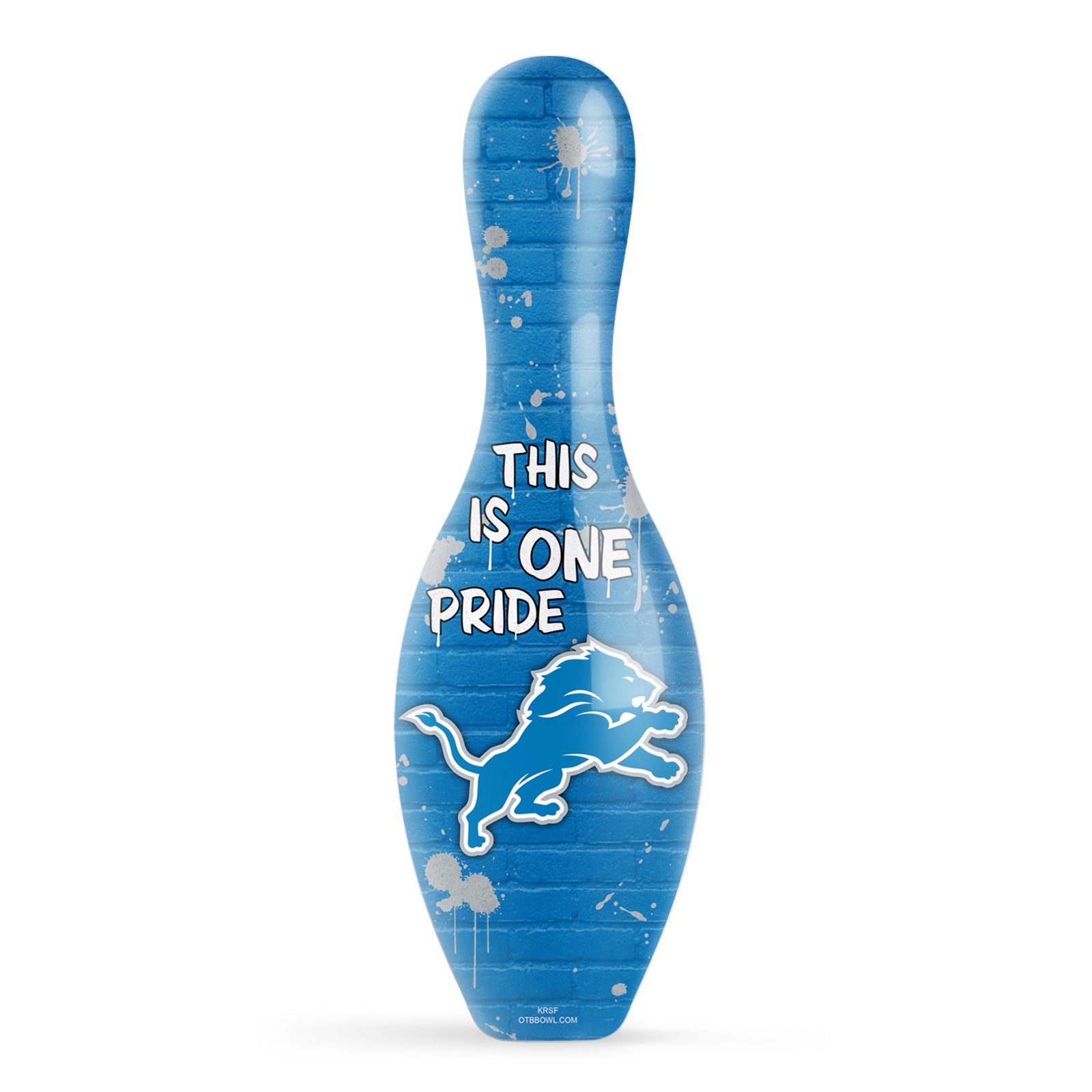 Detroit Lions Graffiti Pin