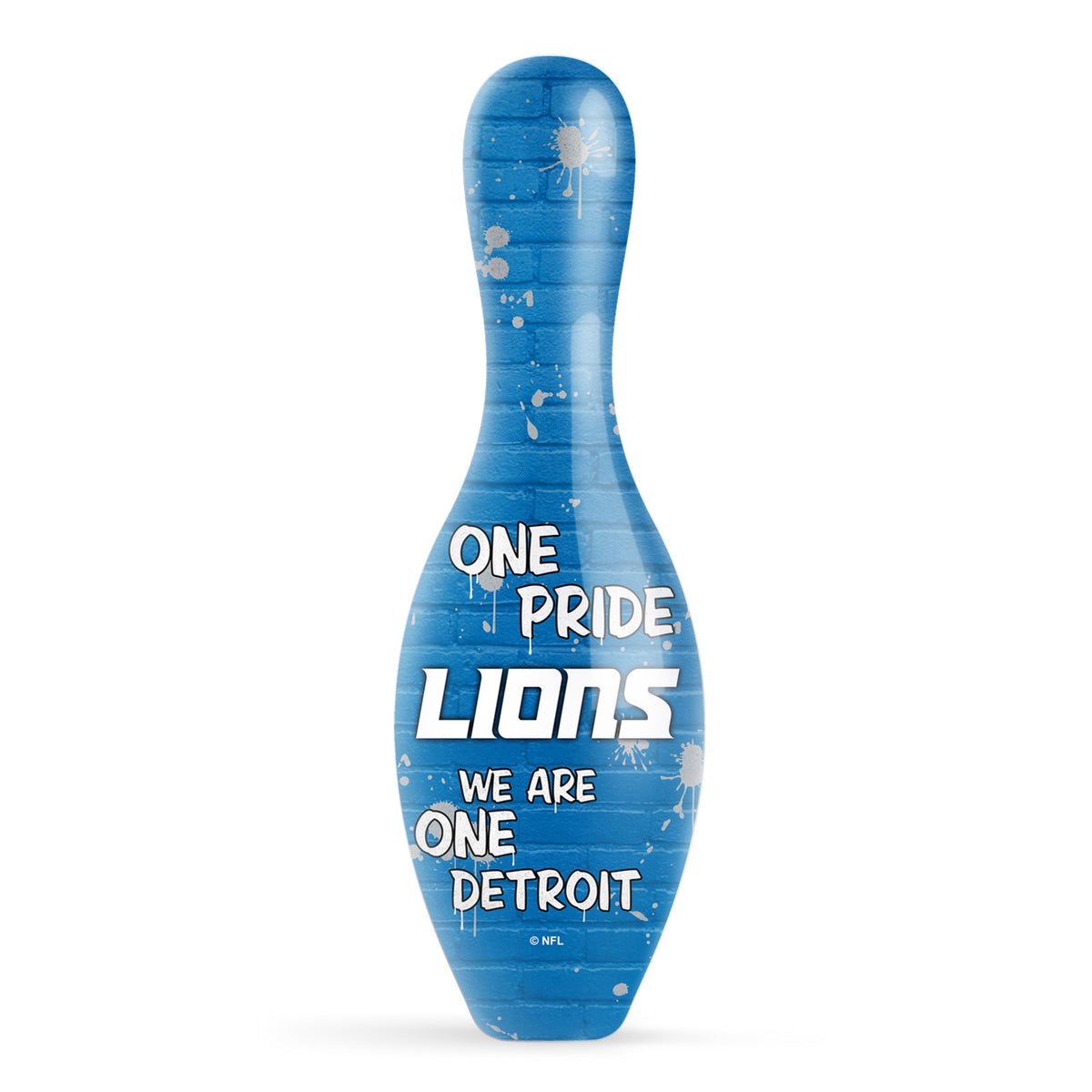 Detroit Lions Graffiti Pin