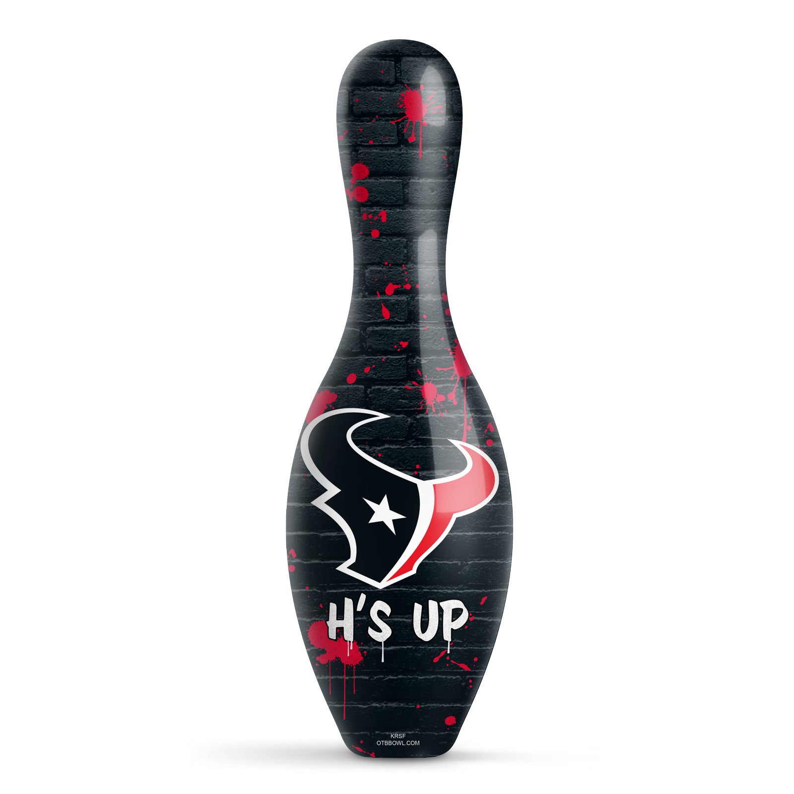 Houston Texans Graffiti Pin