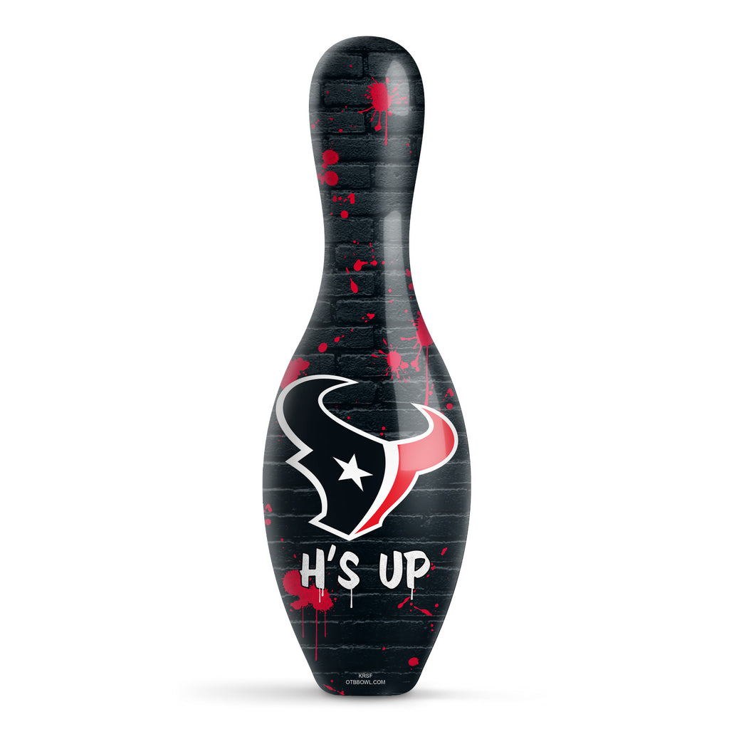 Houston Texans Graffiti Pin