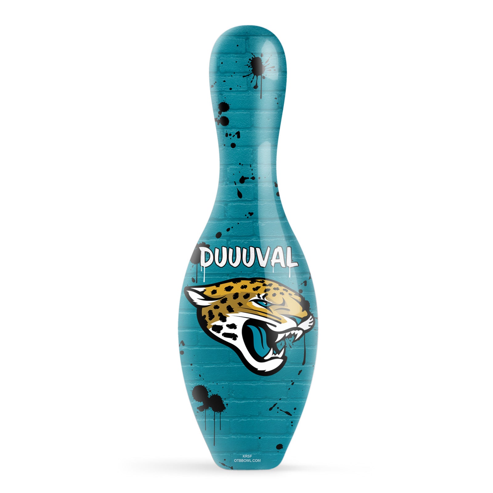 Jacksonville Jaguars Graffiti Pin