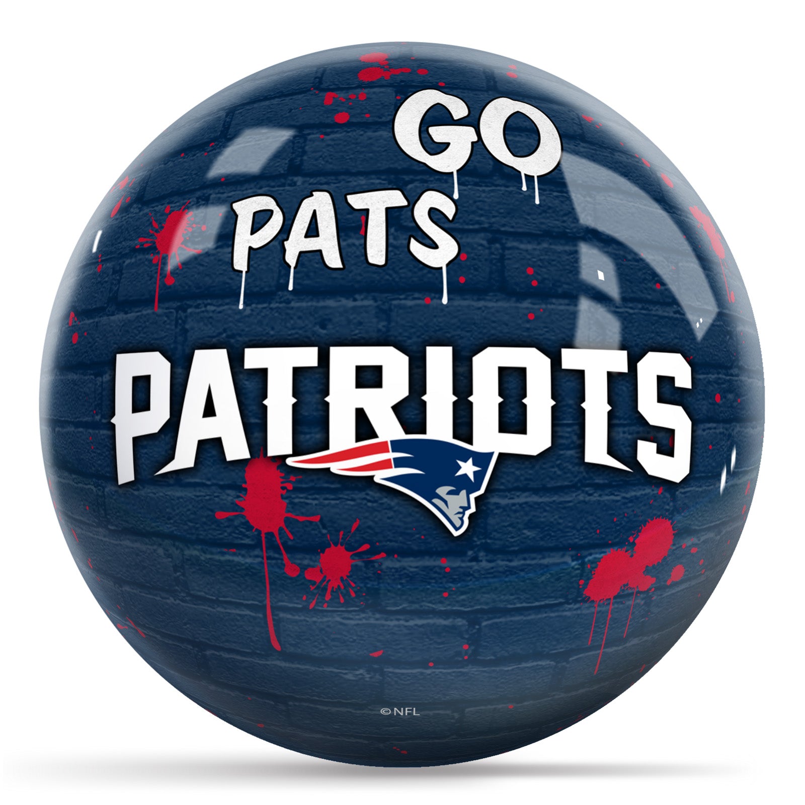 New England Patriots Graffiti