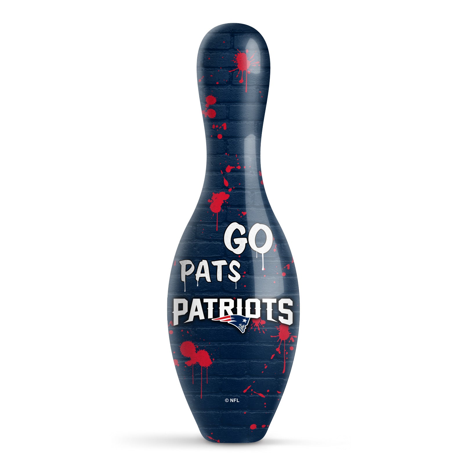 New England Patriots Graffiti Pin