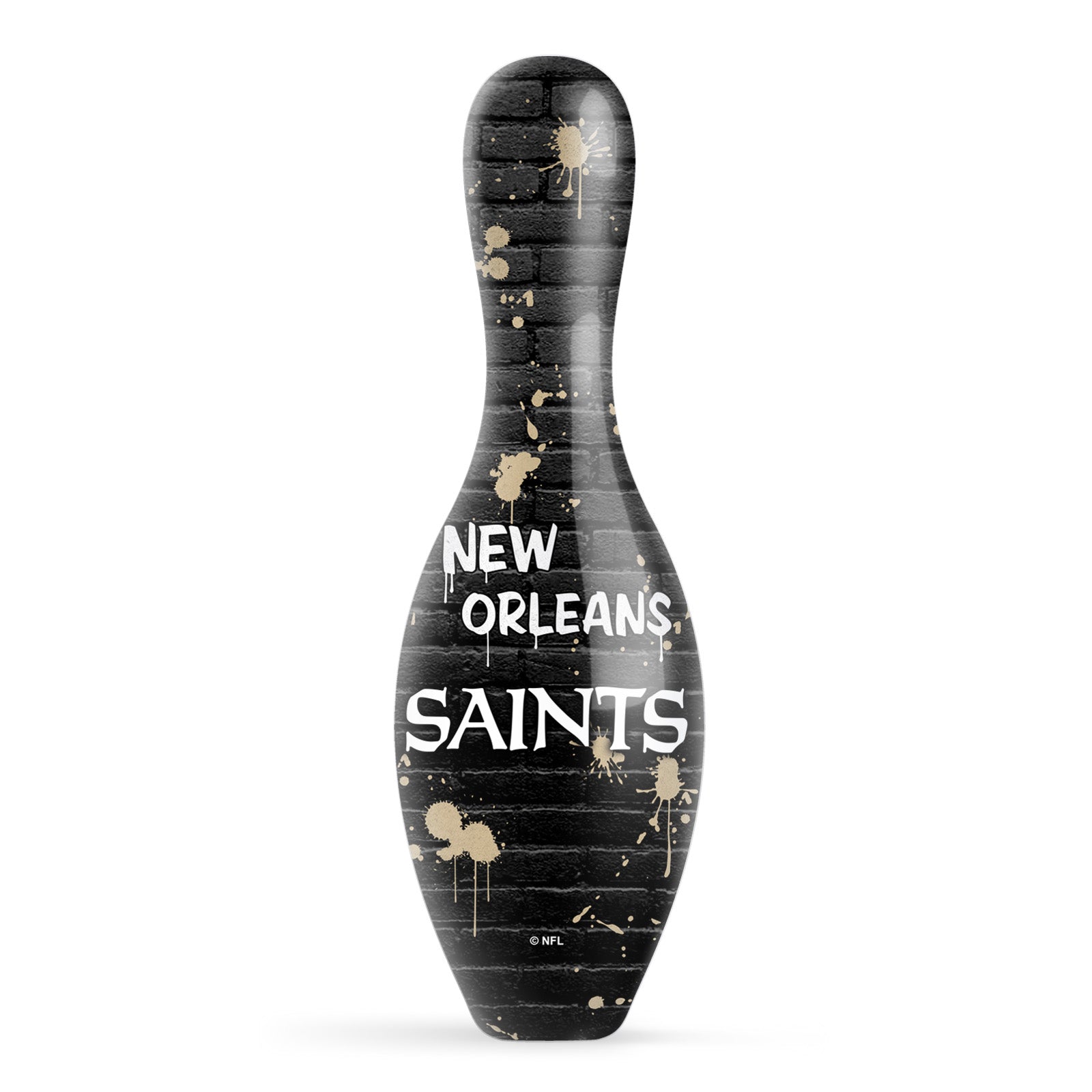 New Orleans Saints Graffiti Pin