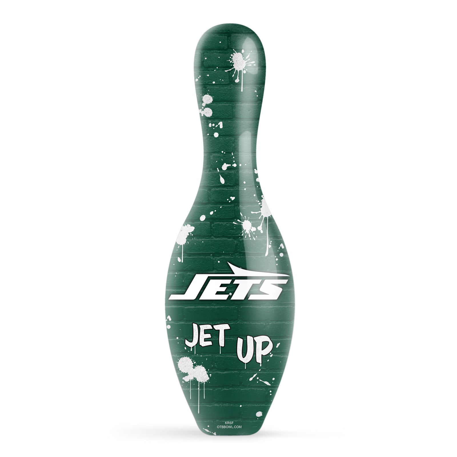 New York Jets Graffiti Pin