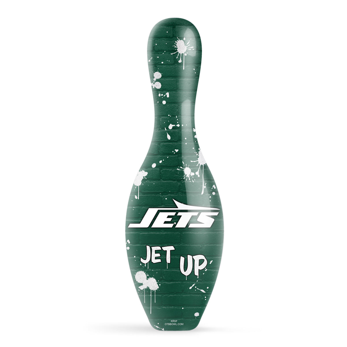 New York Jets Graffiti Pin