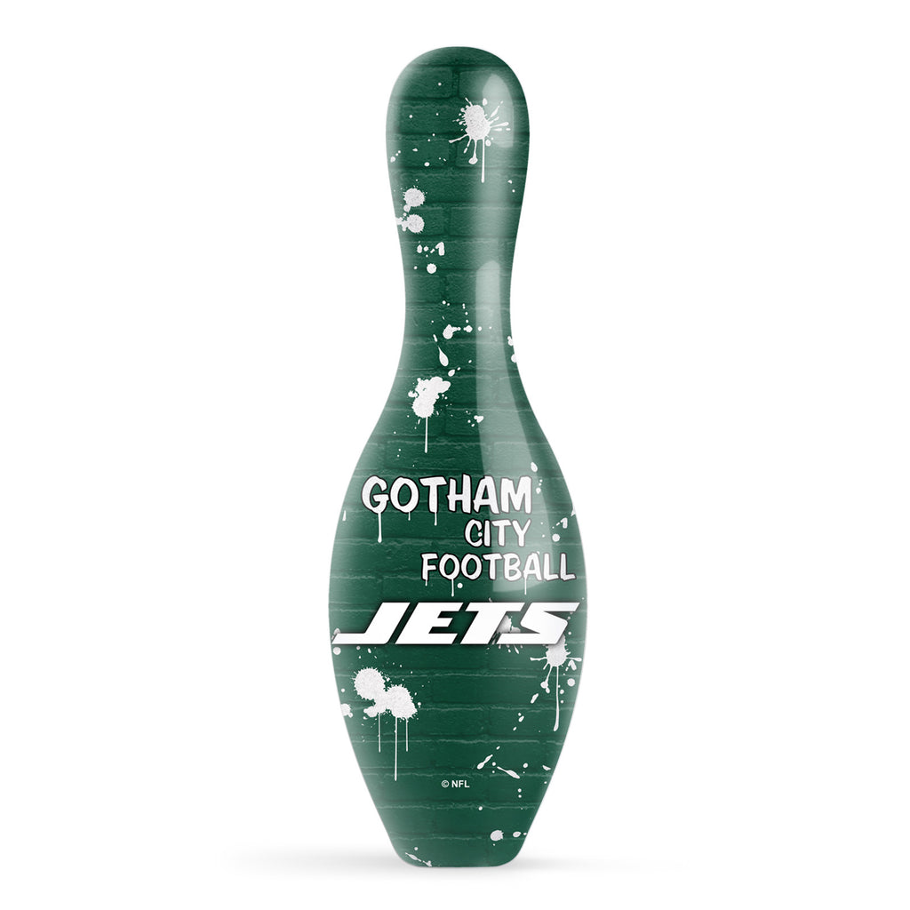 New York Jets Graffiti Pin