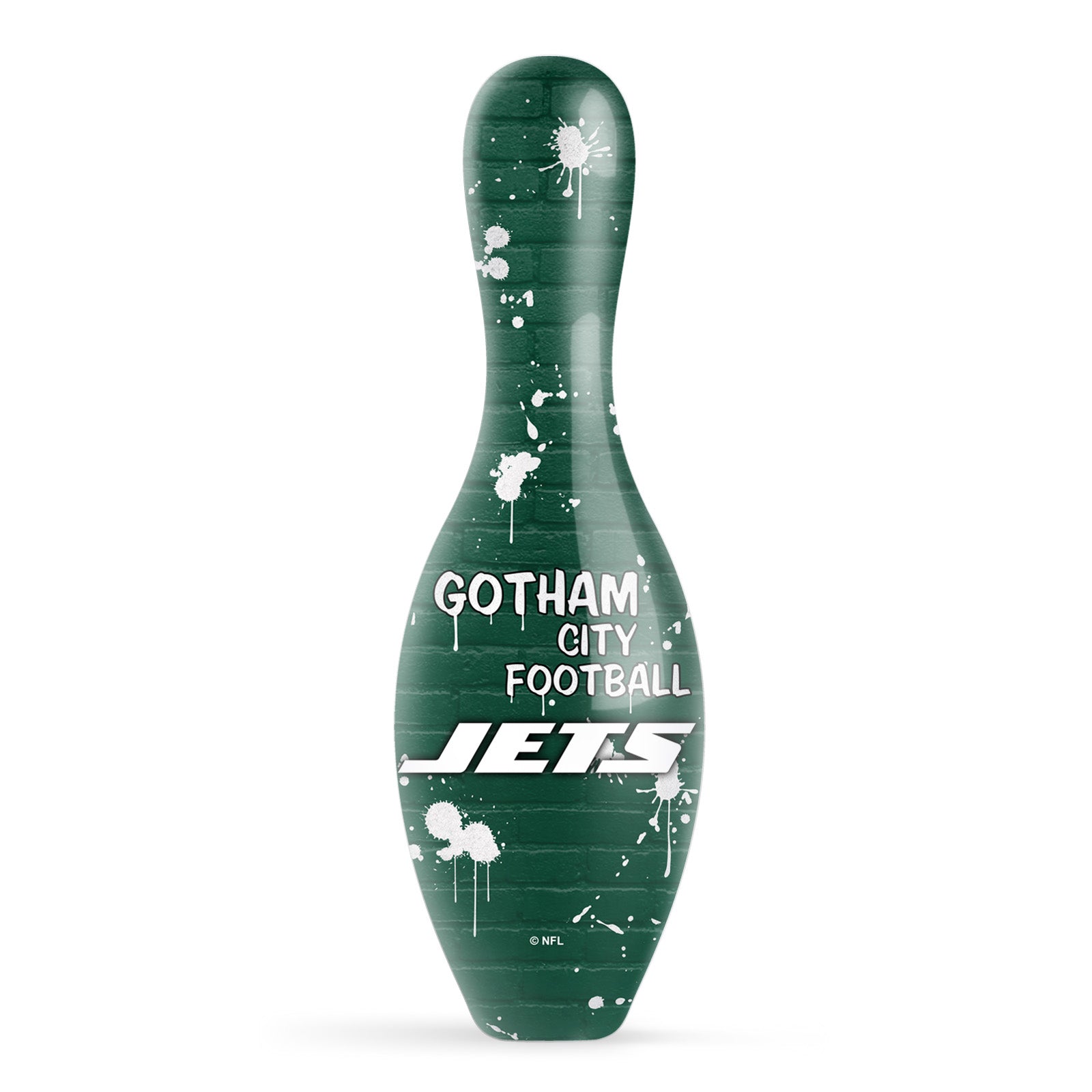 New York Jets Graffiti Pin