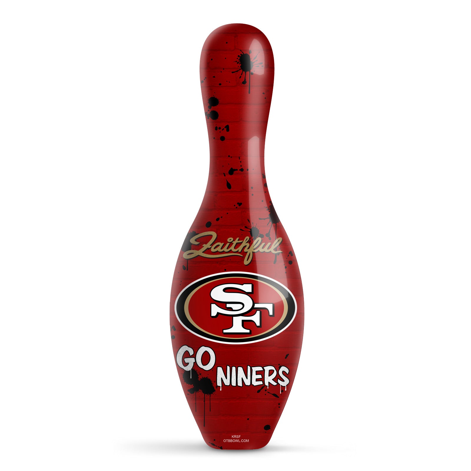 San Francisco 49ers Graffiti Pin