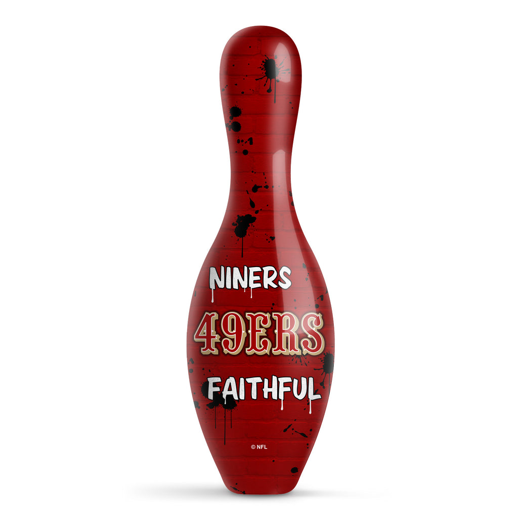 San Francisco 49ers Graffiti Pin