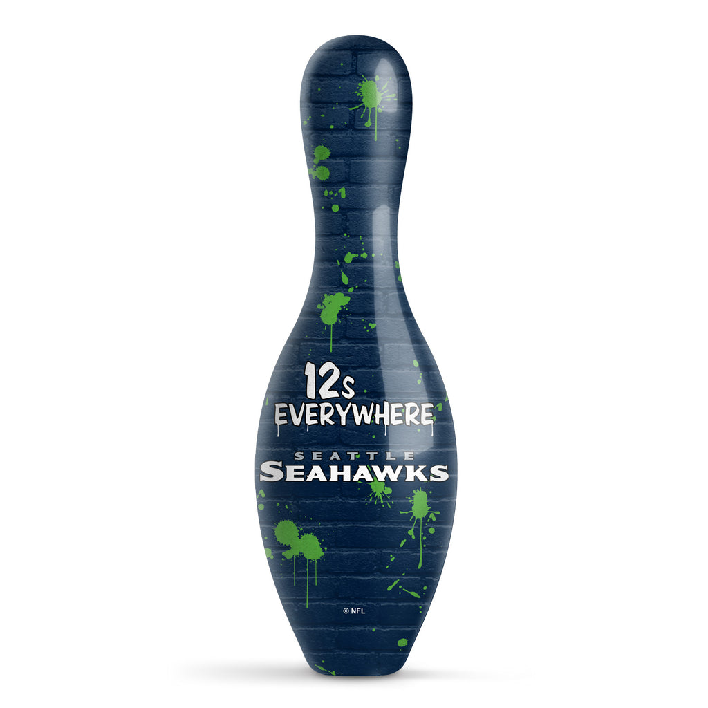 Seattle Seahawks Graffiti Pin