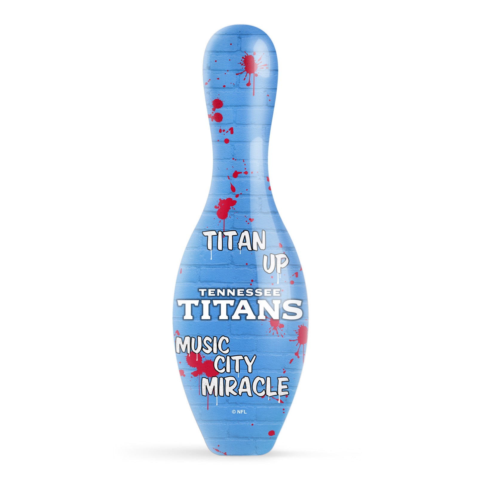 Tennessee Titans Graffiti Pin