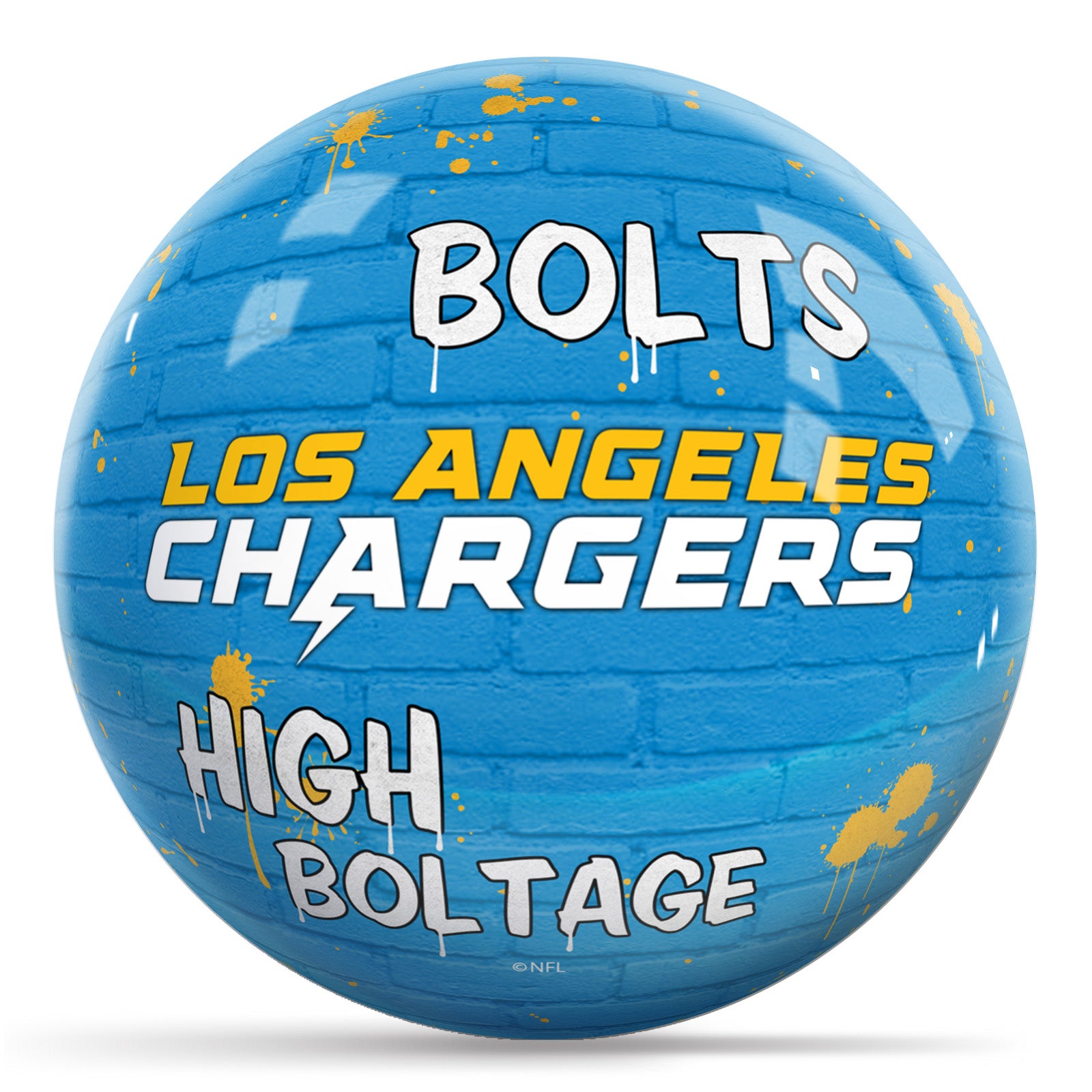 Los Angeles Chargers Graffiti