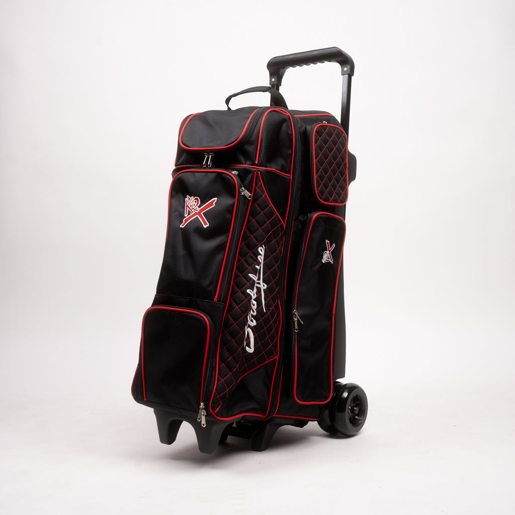 Royal Flush 4x4 Roller Black/Red