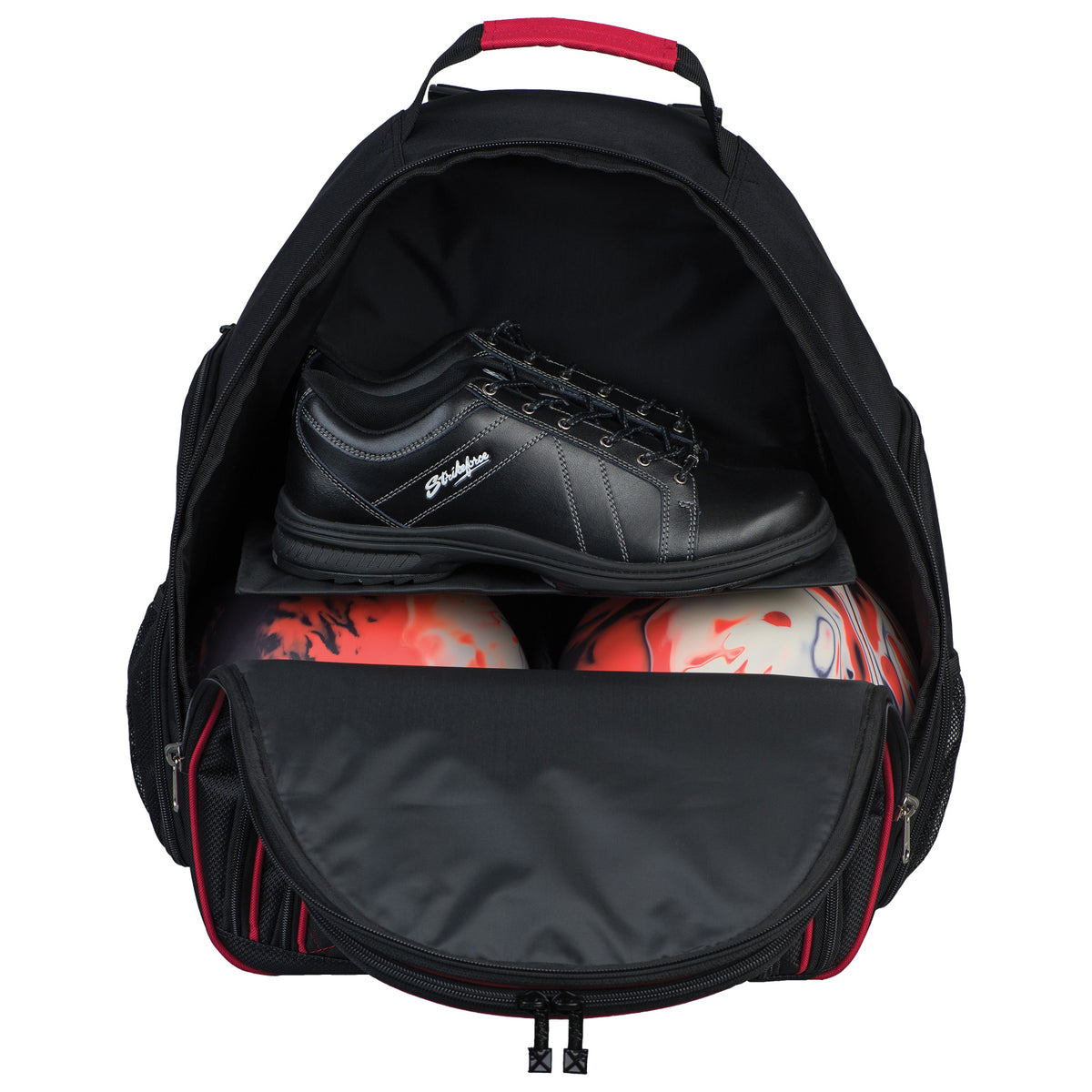 Royal Flush Deuce 2-Ball Backpack Black/Red