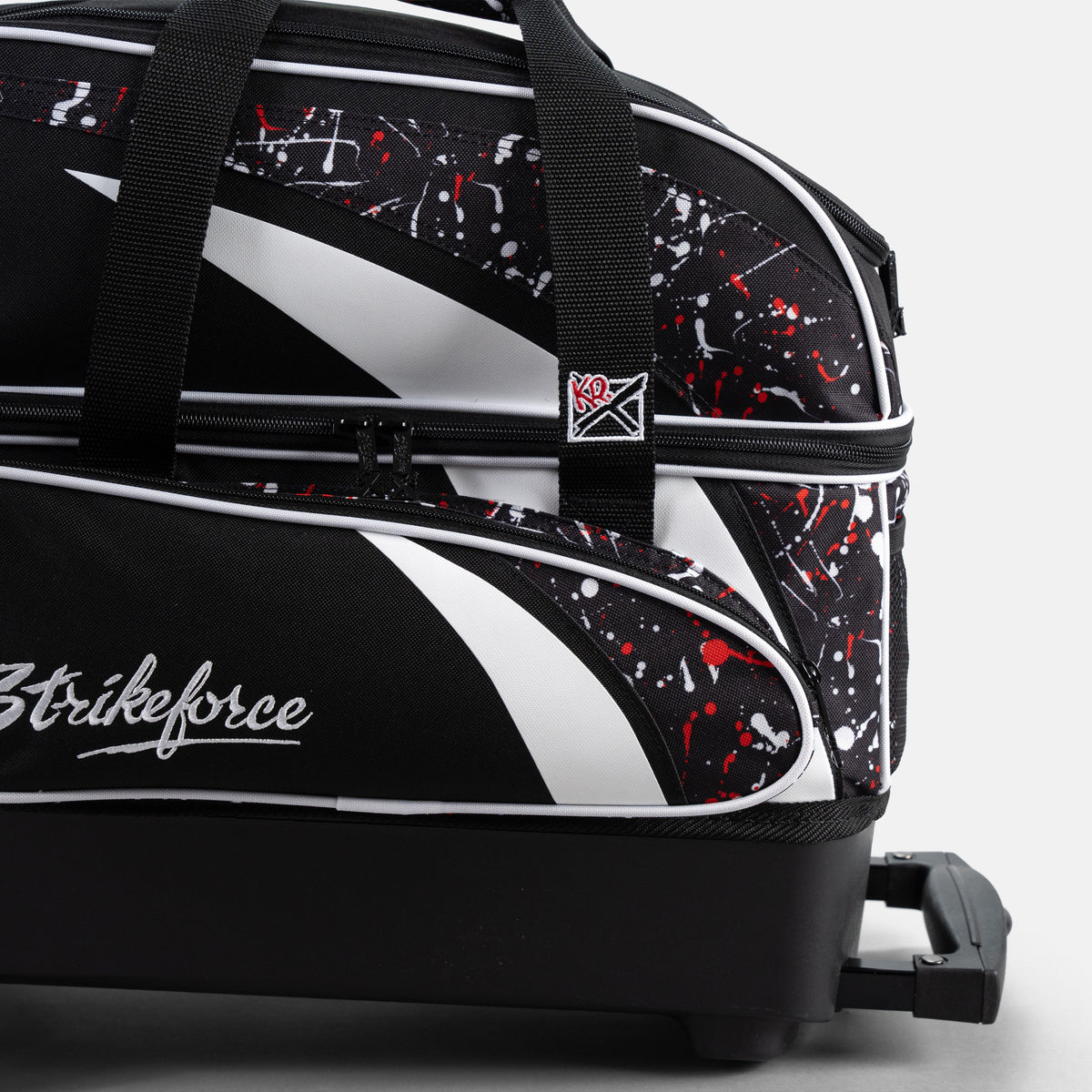 Cruiser Double Roller Black/Red/White Splash