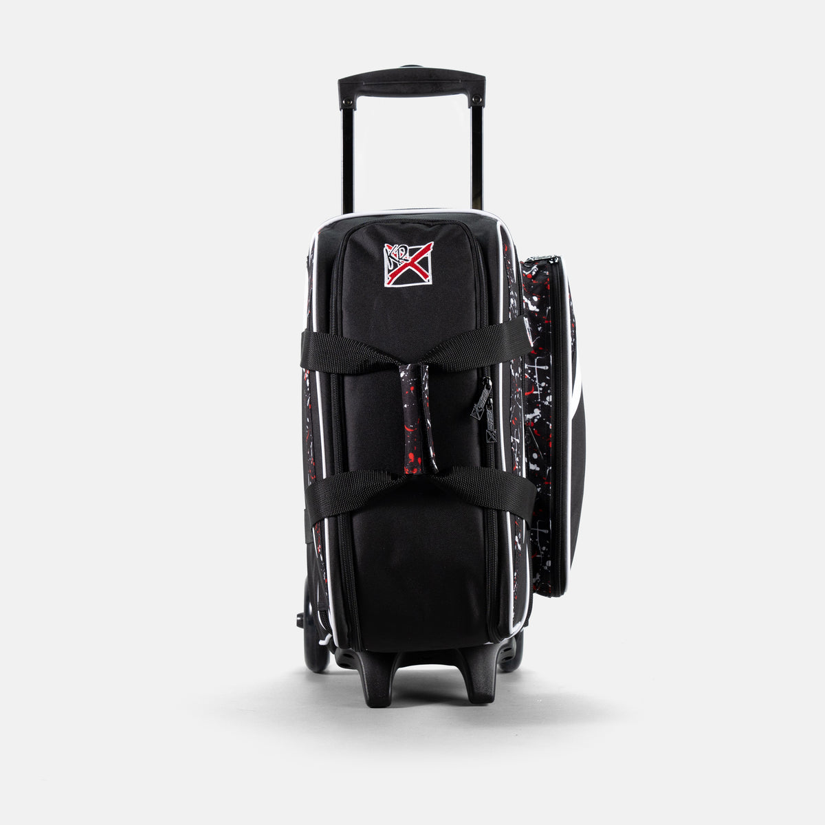 Cruiser Double Roller Black/Red/White Splash