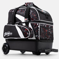 Cruiser Double Roller Black/Red/White Splash
