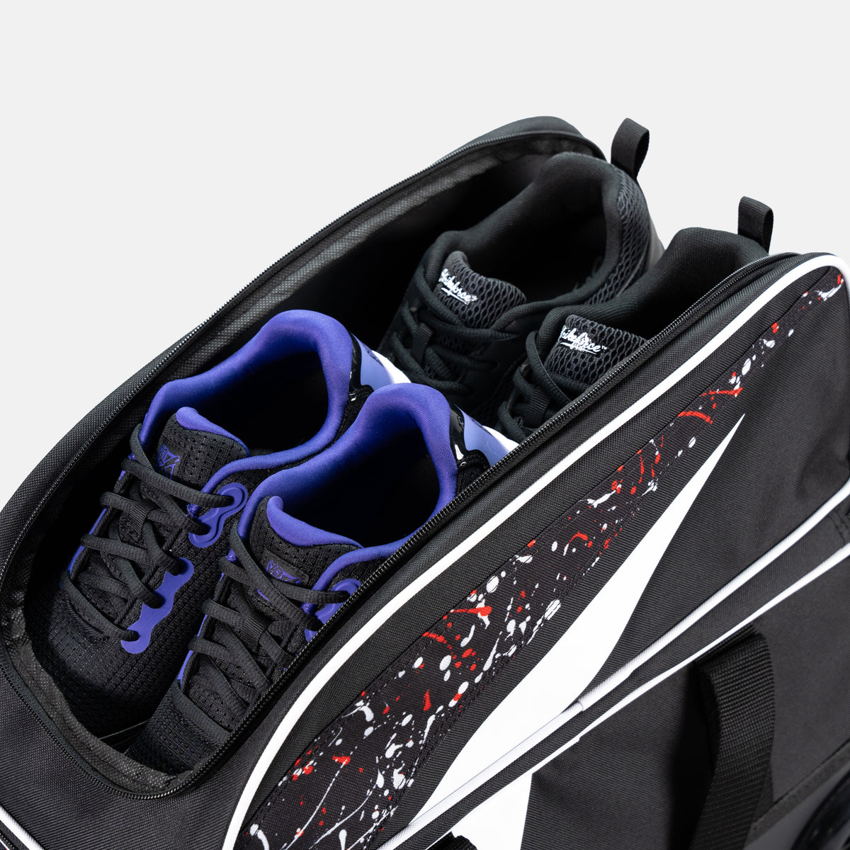 Cruiser Double Roller Black/Red/White Splash