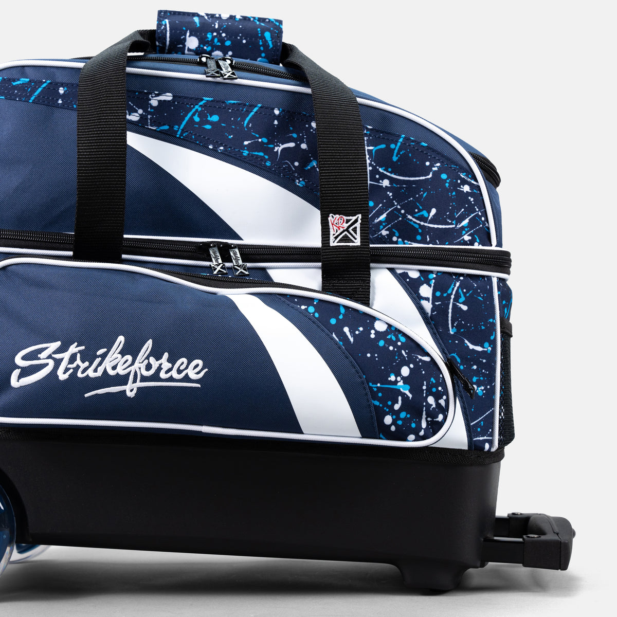 Cruiser Double Roller Navy/Blue/White Splash