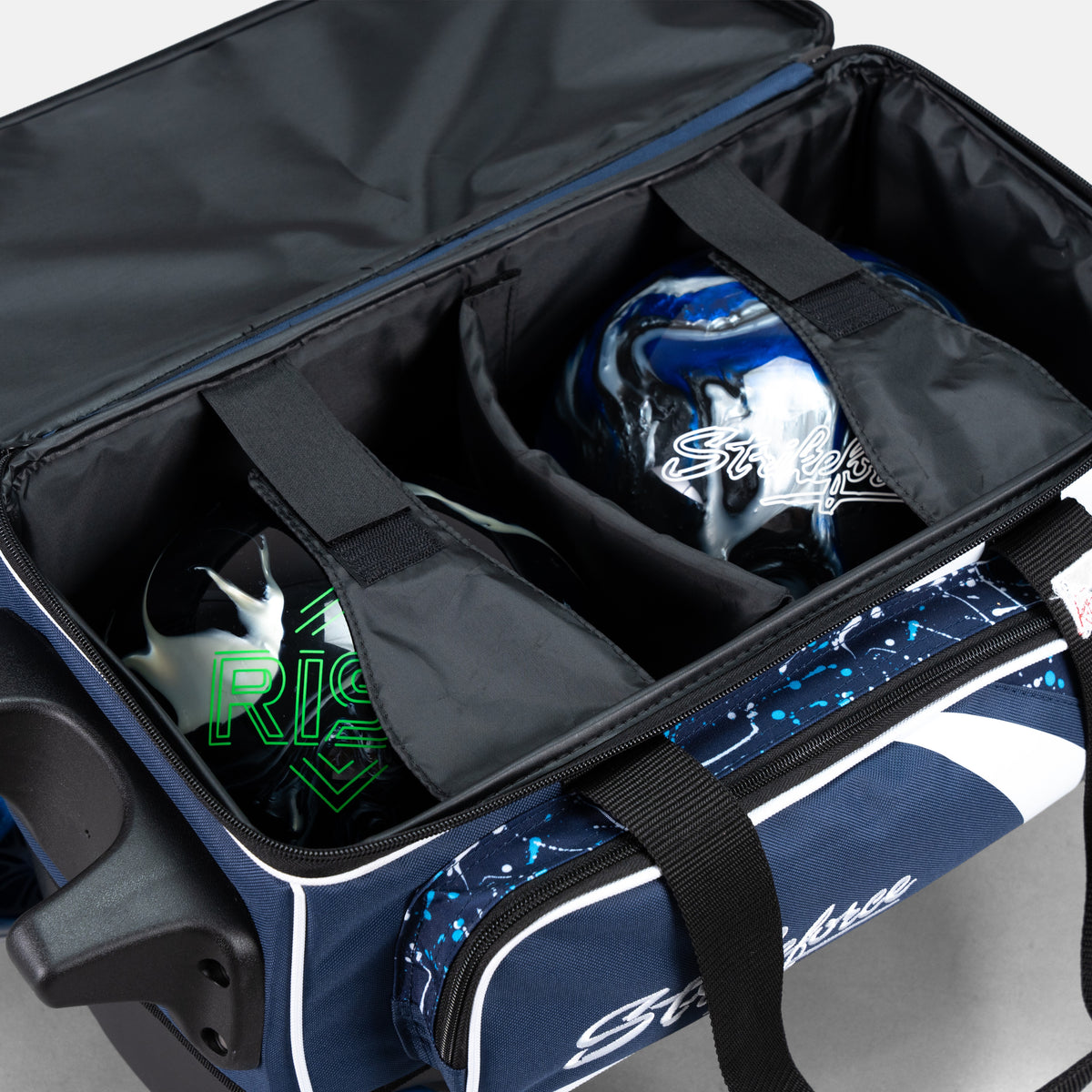 Cruiser Double Roller Navy/Blue/White Splash
