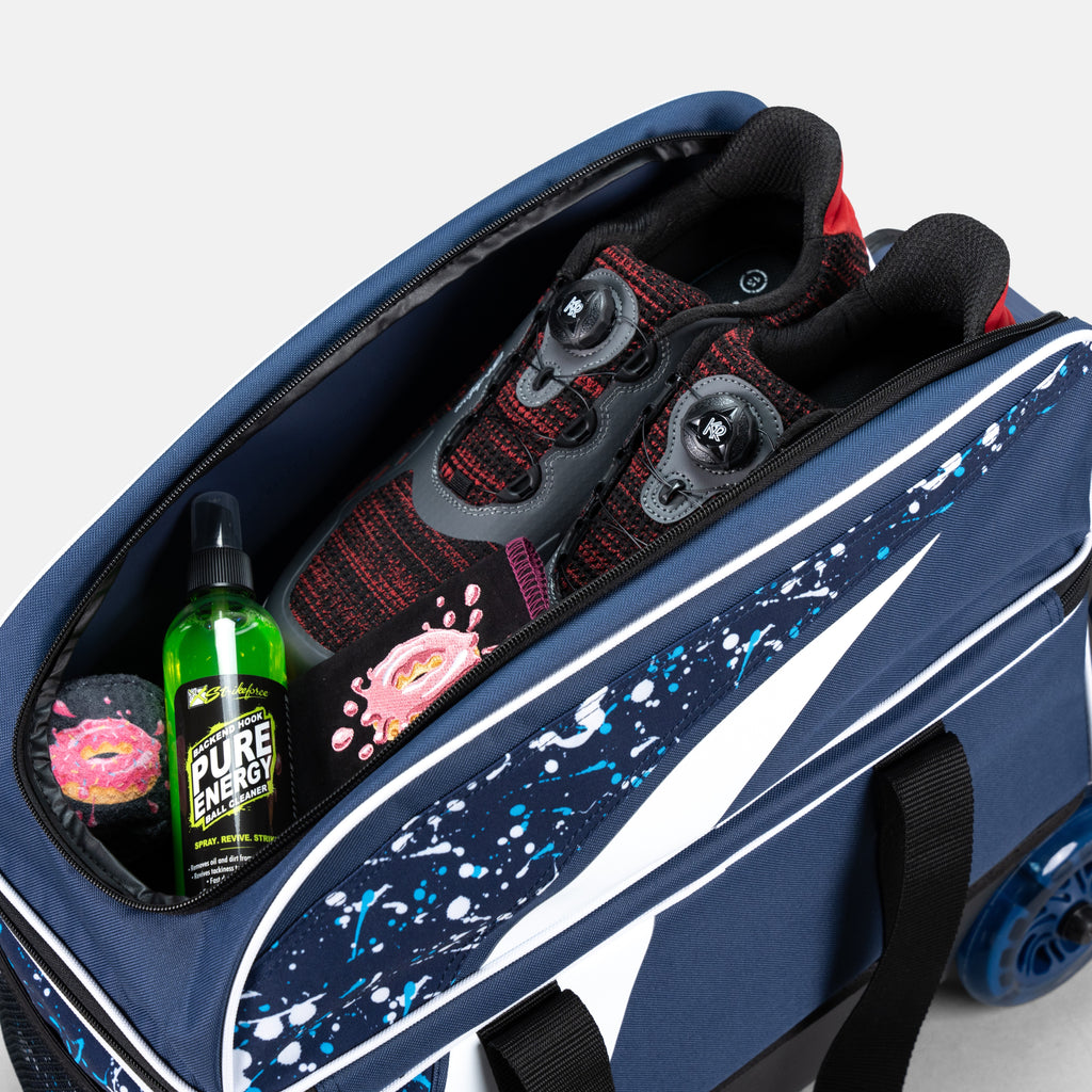 Cruiser Double Roller Navy/Blue/White Splash