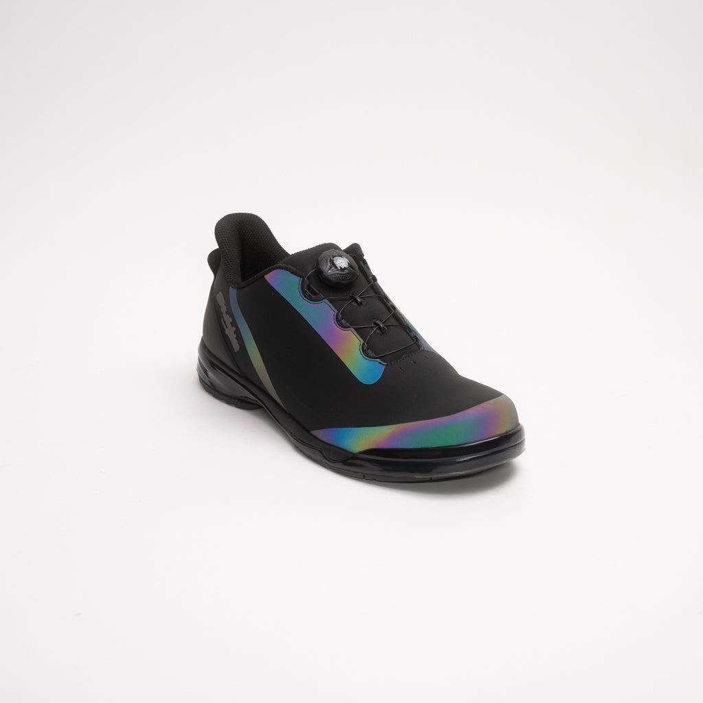 KR Strikeforce TPC Hype Unisex Bowling Shoes - Black/Iridescent
