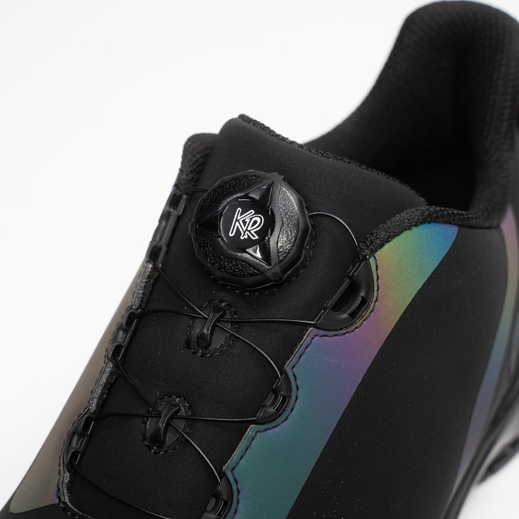 KR Strikeforce TPC Hype Unisex Bowling Shoes - Black/Iridescent