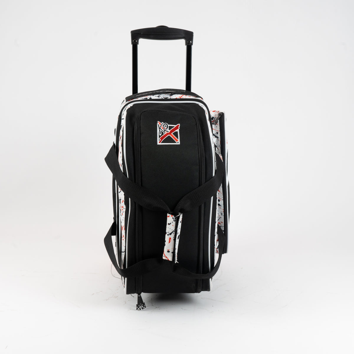 Cruiser Double Roller White/Black/Red Splash