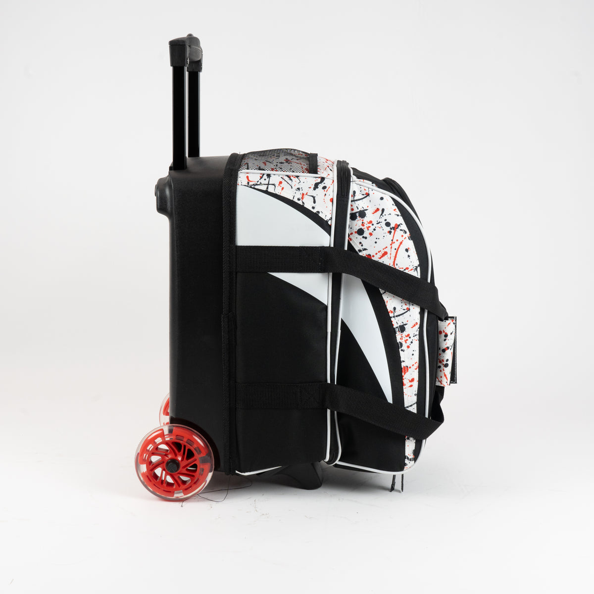 Cruiser Double Roller White/Black/Red Splash