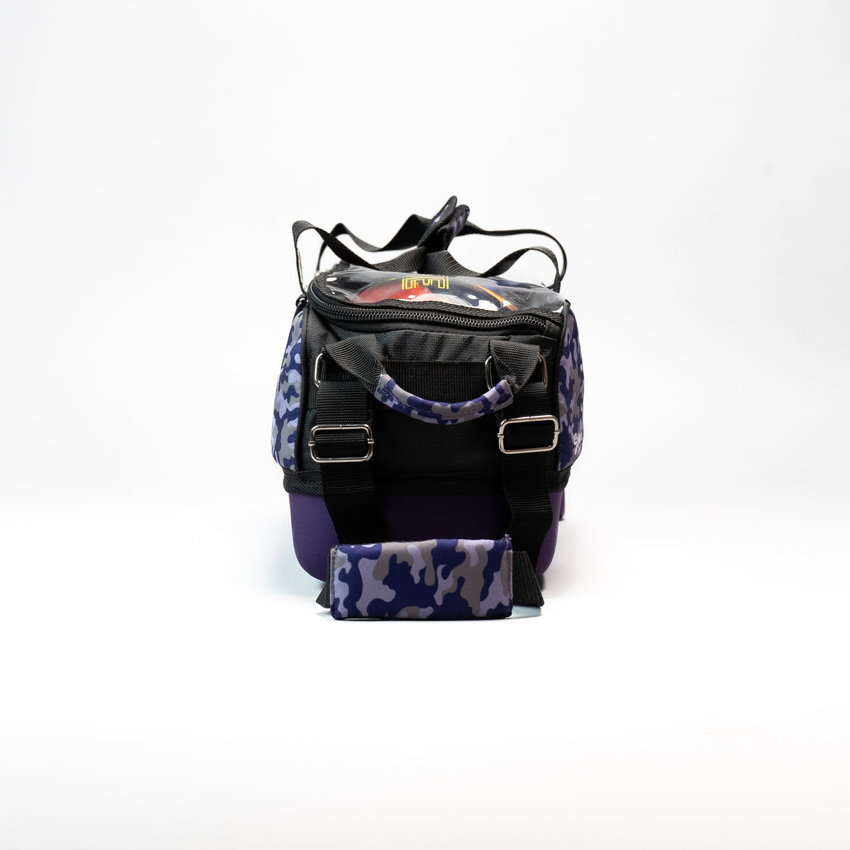 Purple Camo Slim Triple Tote