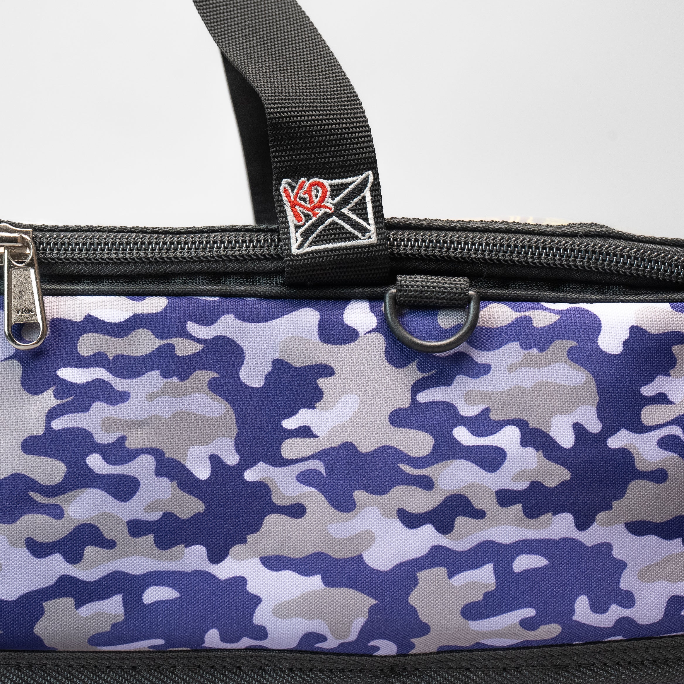 Purple Camo Slim Triple Tote