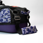 Purple Camo Slim Triple Tote