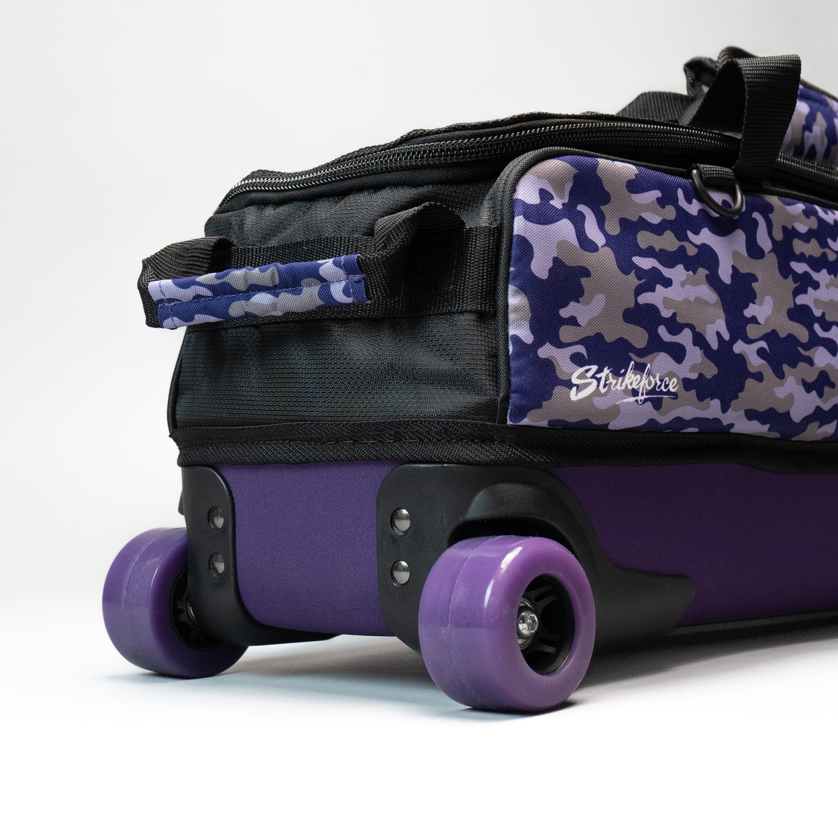 Purple Camo Slim Triple Tote