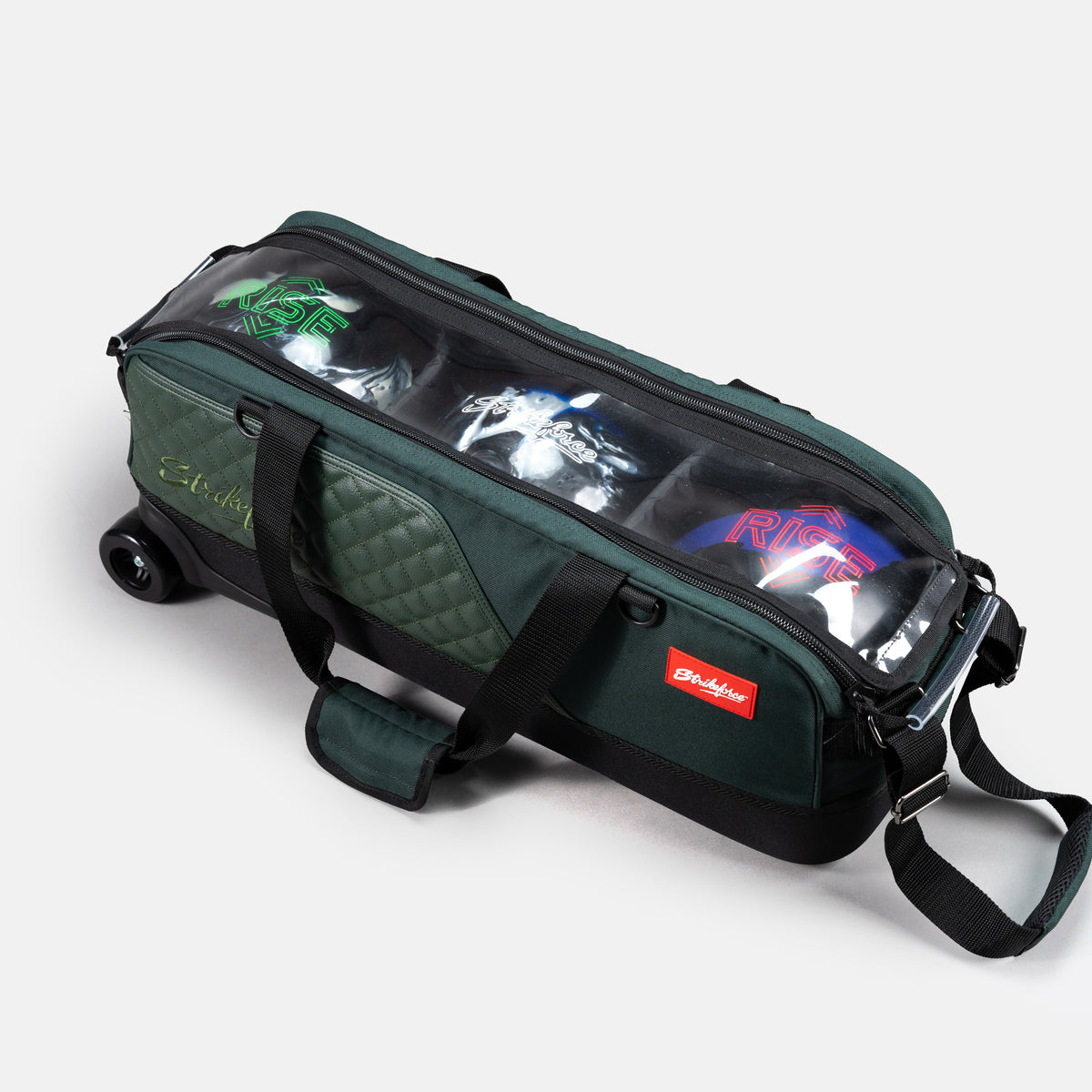Diamond Triple Roller Hunter Green
