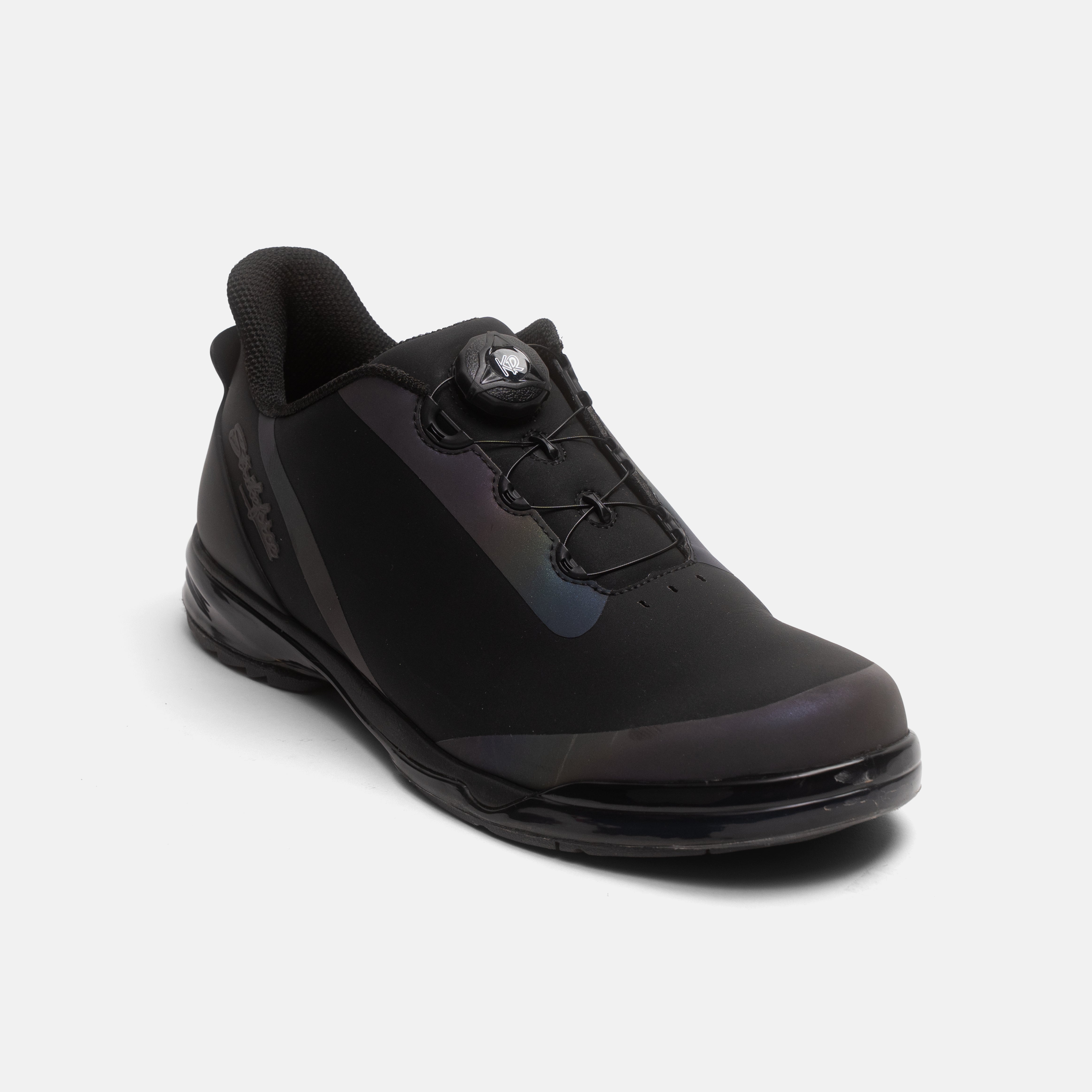 KR Strikeforce TPC Hype Unisex Bowling Shoes - Black/Iridescent