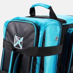 Konvoy Double Roller Black/Caribbean Blue