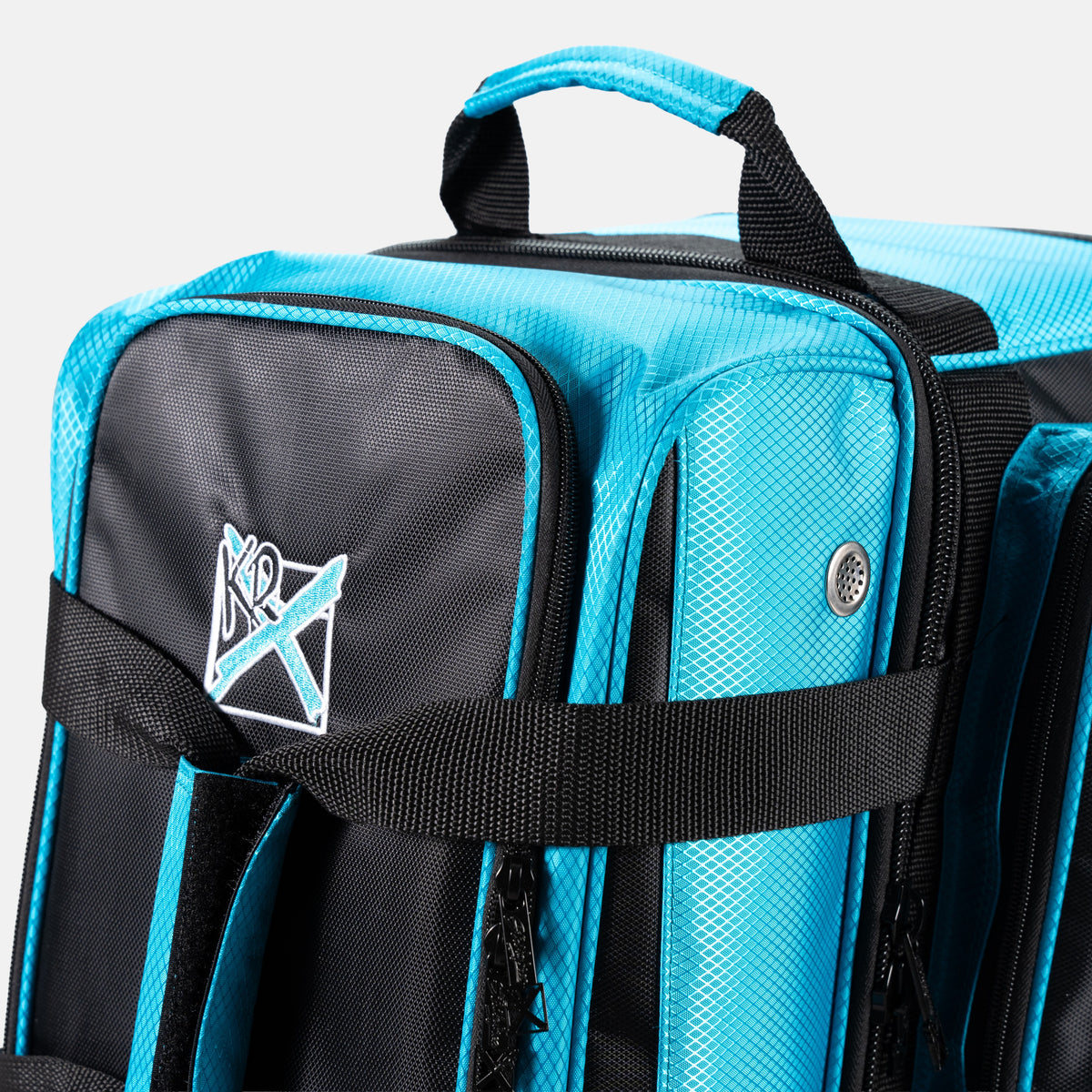 Konvoy Double Roller Black/Caribbean Blue