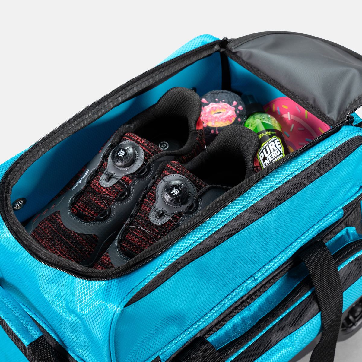 Konvoy Double Roller Black/Caribbean Blue
