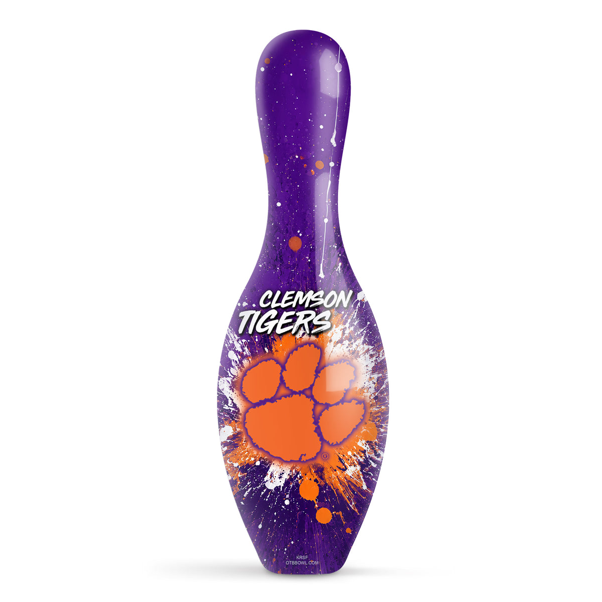 Clemson Paint Splash