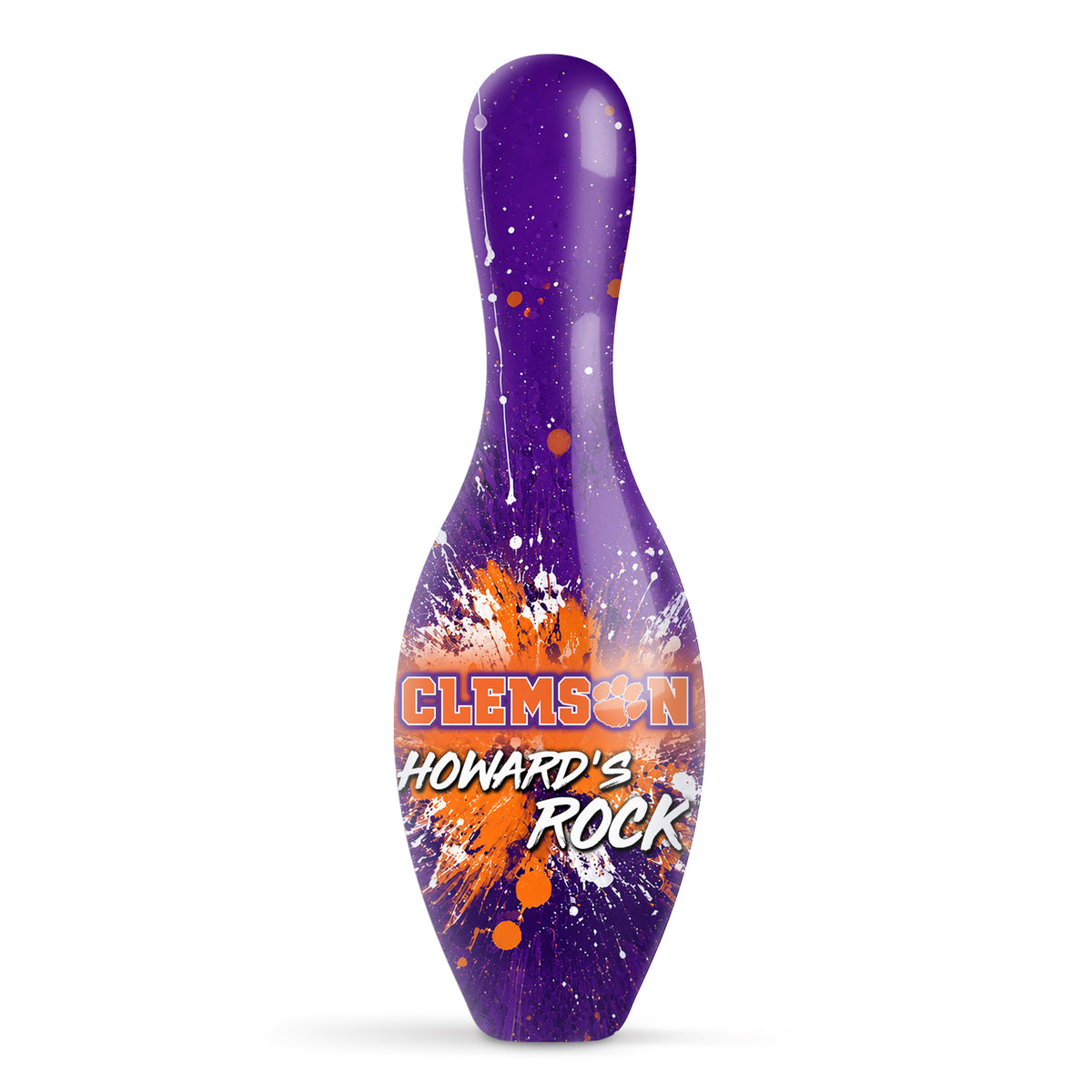 Clemson Paint Splash
