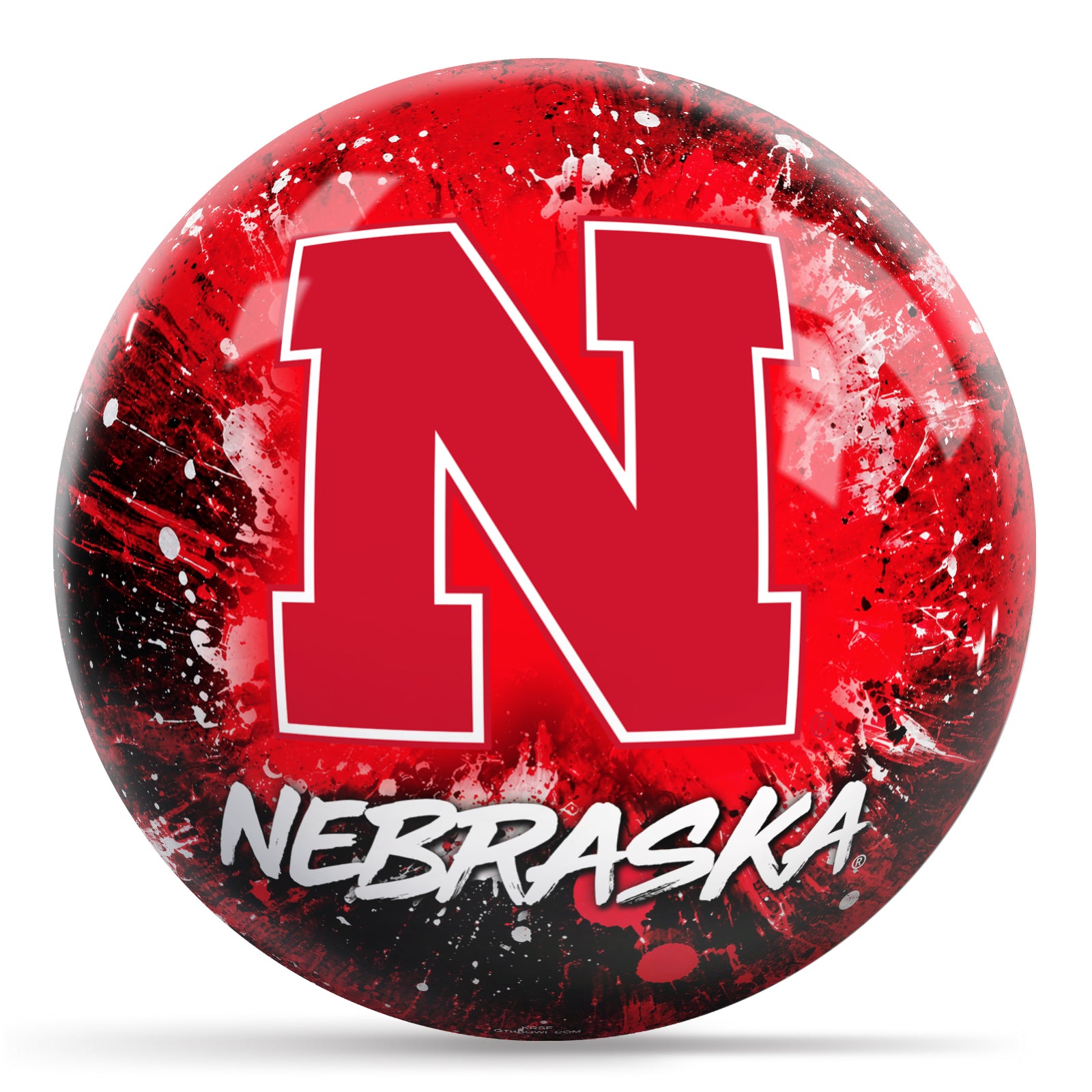 Nebraska Paint Splash