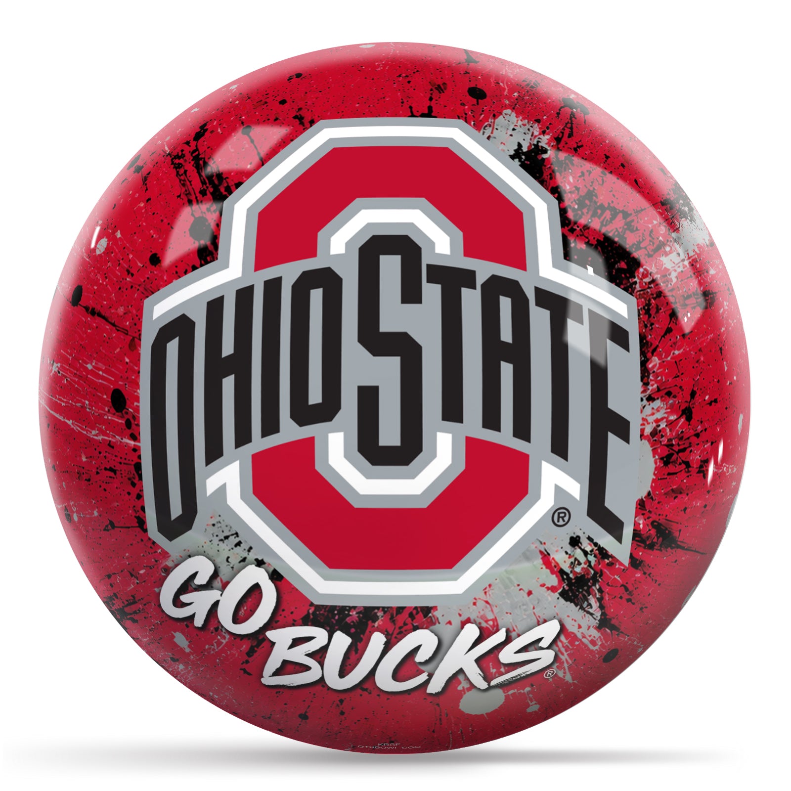 Ohio State Paint Splash