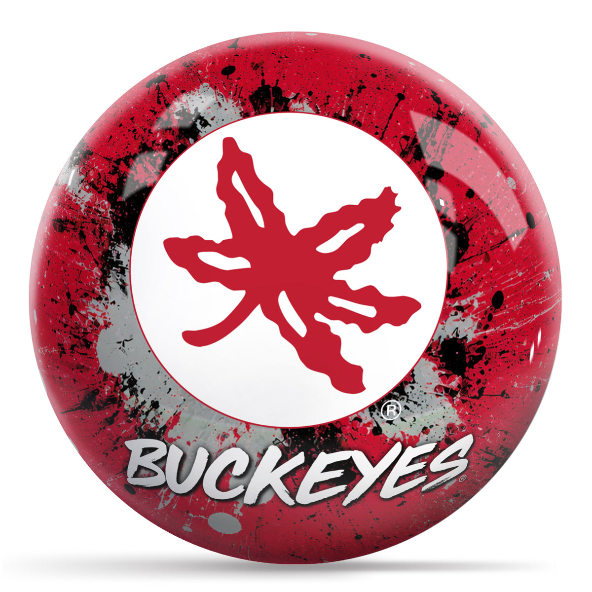 Ohio State Paint Splash