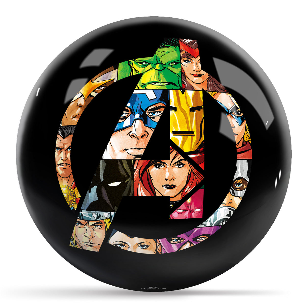 Avengers - Logo With Characters